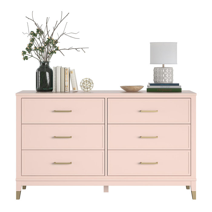 CosmoLiving by Cosmopolitan Westerleigh 6 Drawer 56.77" W Double